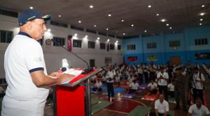 Defence Minister Rajnath Singh remembers Major So...