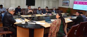 Chief Secretary reviews the progress of implement...