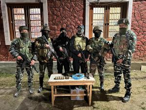 Terrorist hideout busted in Bandipora