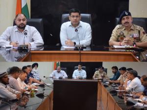 DC Poonch chairs meeting to finalize Muharram arr...