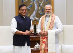 Assam CM Himanta Biswa Sarma thanks PM Modi for m...