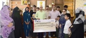 DC Kishtwar distributes sponsorship benefits unde...