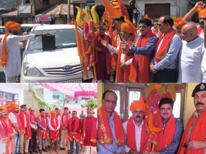 DDC Chairman Doda flags off Rudra Ganga Yatra