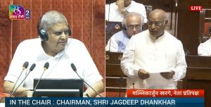 Monsoon Session: Congress chief Mallikarjun Kharg...