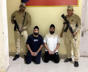 Two wanted shooters arrested in Jammu