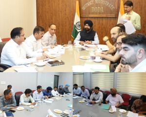 DC Doda chairs CLU meeting, approves 3 cases