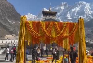 Char Dham Yatra: Kedarnath Temple to be adorned w...