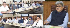 Chief Secretary holds maiden review of implementa...