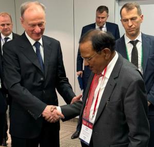 NSA Ajit Doval meets Russian counterpart; review ...