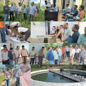 Water Quality Assessment Team inspects Filter Pla...