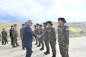 Defence Secretary Rajesh Kumar presides over clos...