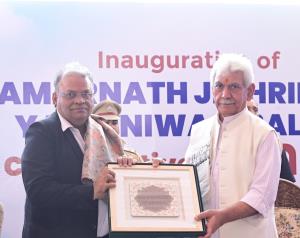 Lt Governor inaugurates Yatri Niwas Complex at Ba...