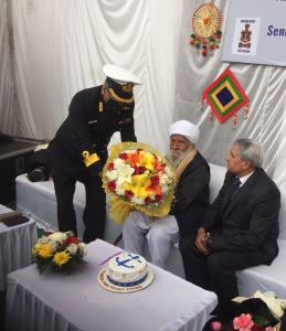 Naval veteran facilitated on 100th birthday by In...