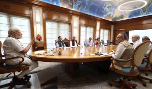 PM Modi holds meeting to review post-cyclone situ...