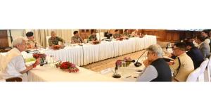Lt Governor chairs high-level security review mee...