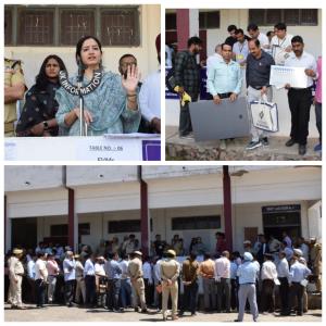 11 Polling parties dispatched to Ramnagar, Chenan...