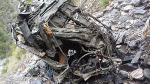 Three soldiers die as army truck rolls down 600-f...