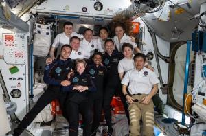Group Captain Shubhanshu Shukla, along Ax-4 crew,...