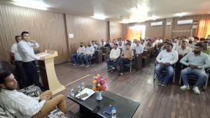 ADC reviews pre-revision training of BLOs at Nows...