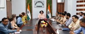Arrangements for historic mela at Devsthan Jadsar...