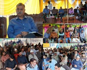 DC Bandipora visits remote Buthoo village; listen...