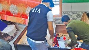 SIA conducts searches at multiple locations in te...