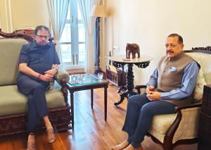 Dr Jitendra, Puducherry LG discuss Coastal Action...