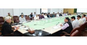 Lt Governor chairs review meeting of Power Develo...