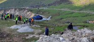 Helicopter makes emergency landing in Kedarnath