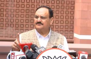 "Opposed special status given to J&K": JP Nadda p...