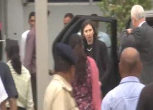 British High Commission officials arrive at the A...