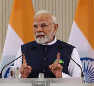 Modi calls out Trump