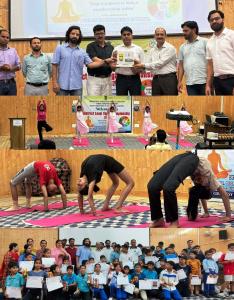 Stretching Towards Wellness: AYUSH Kishtwar hosts...