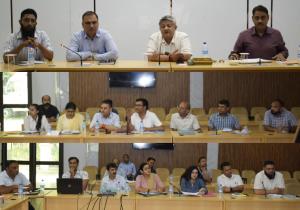 DDC Reasi chairs meeting to review Employment Gen...