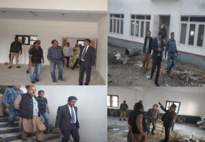 DDC Kupwara inspects ongoing construction of Poly...