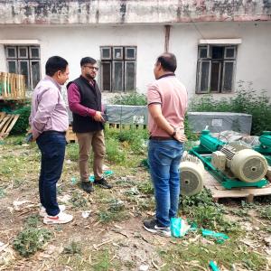 DC Rajouri inspects JJM, PHE mechanical offices