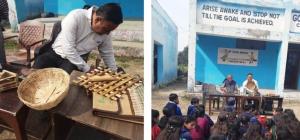 Bamboo Craft Workshop organised for Students of G...