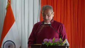 Kavinder Gupta takes oath as new Ladakh LG