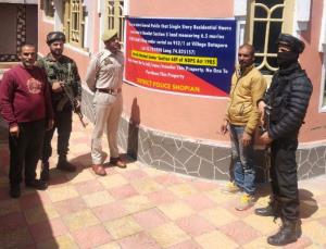 J&K Police attaches illegal property worth Lakhs ...