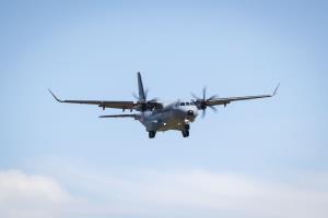 IAF takes delivery of second C295 transport aircr...