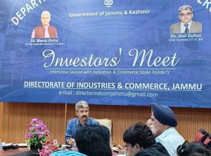 I&C Department organises investors meet at Jammu