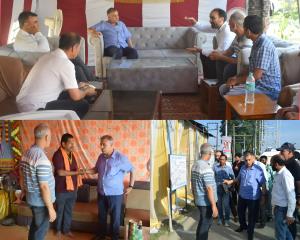 SANJY-2025: DC Bandipora reviews facilities at Sh...
