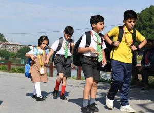 Schools in Kashmir reopen after summer break