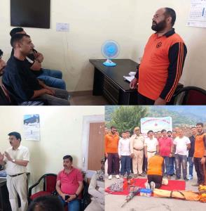 5-day Civil Defence Training for retired Ex-Servi...