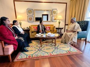 LAHDC delegation called on Union Finance Minister...