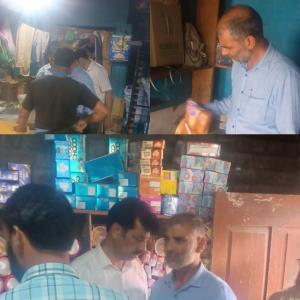 Food Safety Department Anantnag cracks-down on Un...