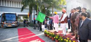 Punjab CM Mann flags off first batch of 36 govt s...