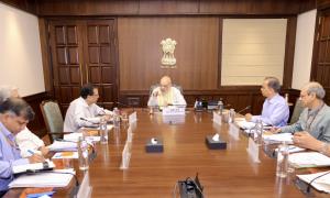 Home Minister Amit Shah reviews preparation for f...