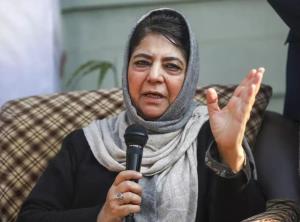 "Dangerously provocative": Mehbooba Mufti tears i...