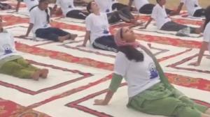 Indian Army organises yoga session for locals in ...
